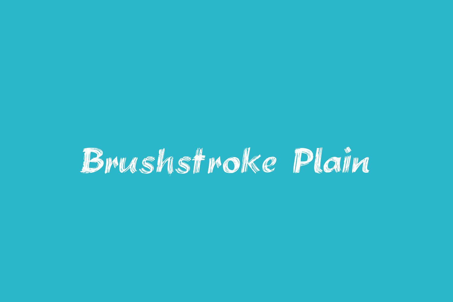 Brushstroke Plain