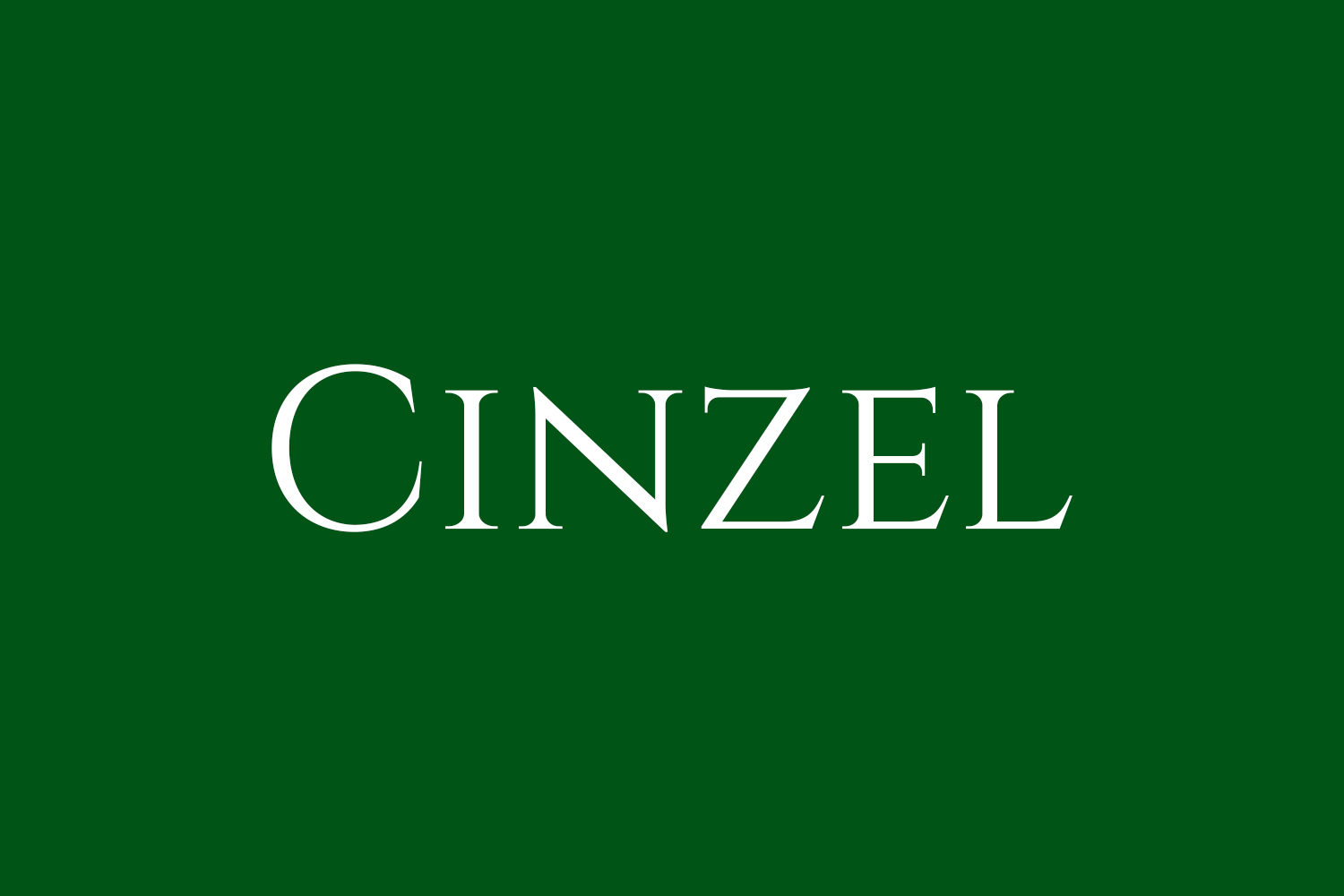 Cinzel