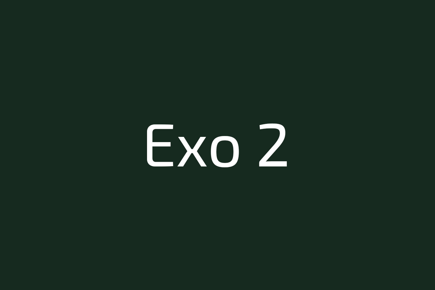 Exo 2