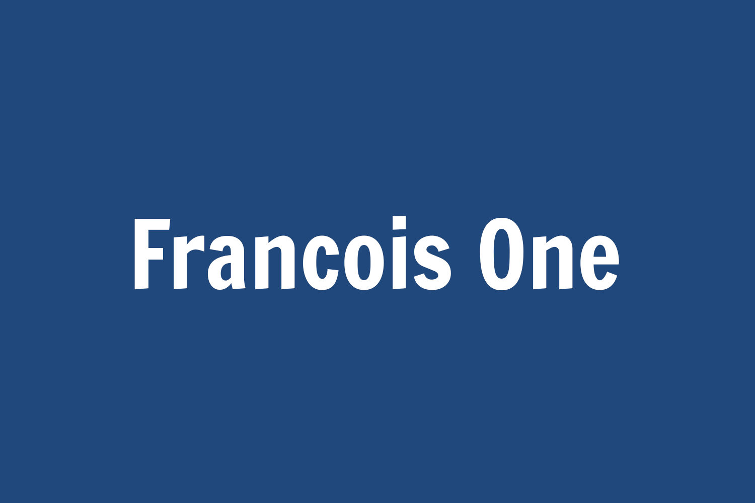 Francois One