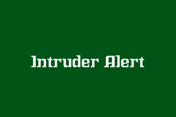 Intruder Alert