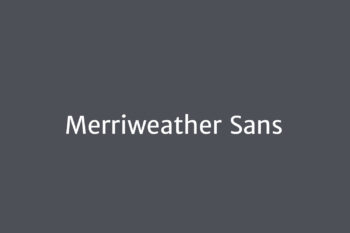 Merriweather Sans