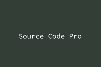 Source Code Pro