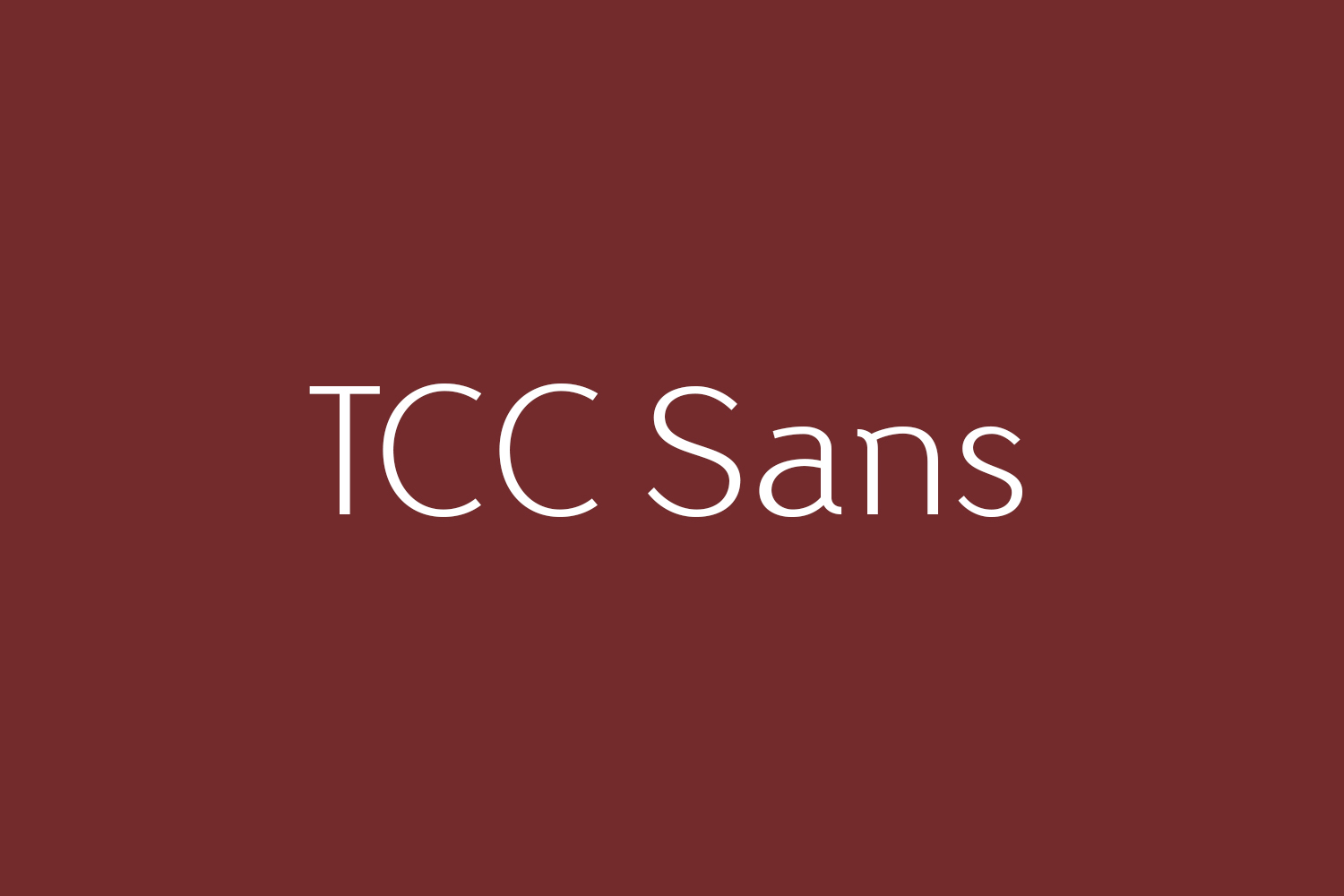 TCC Sans