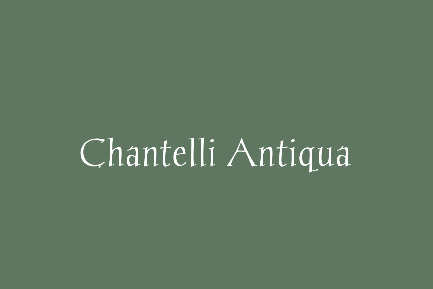 Chantelli Antiqua
