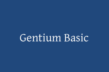 Gentium Basic