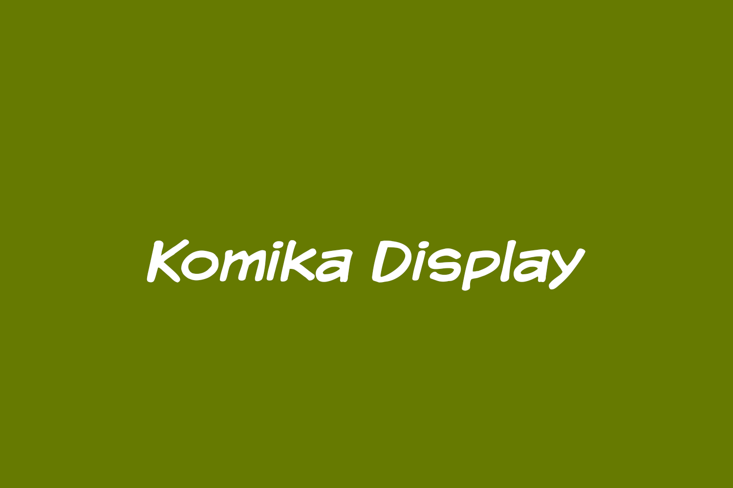 Komika Display