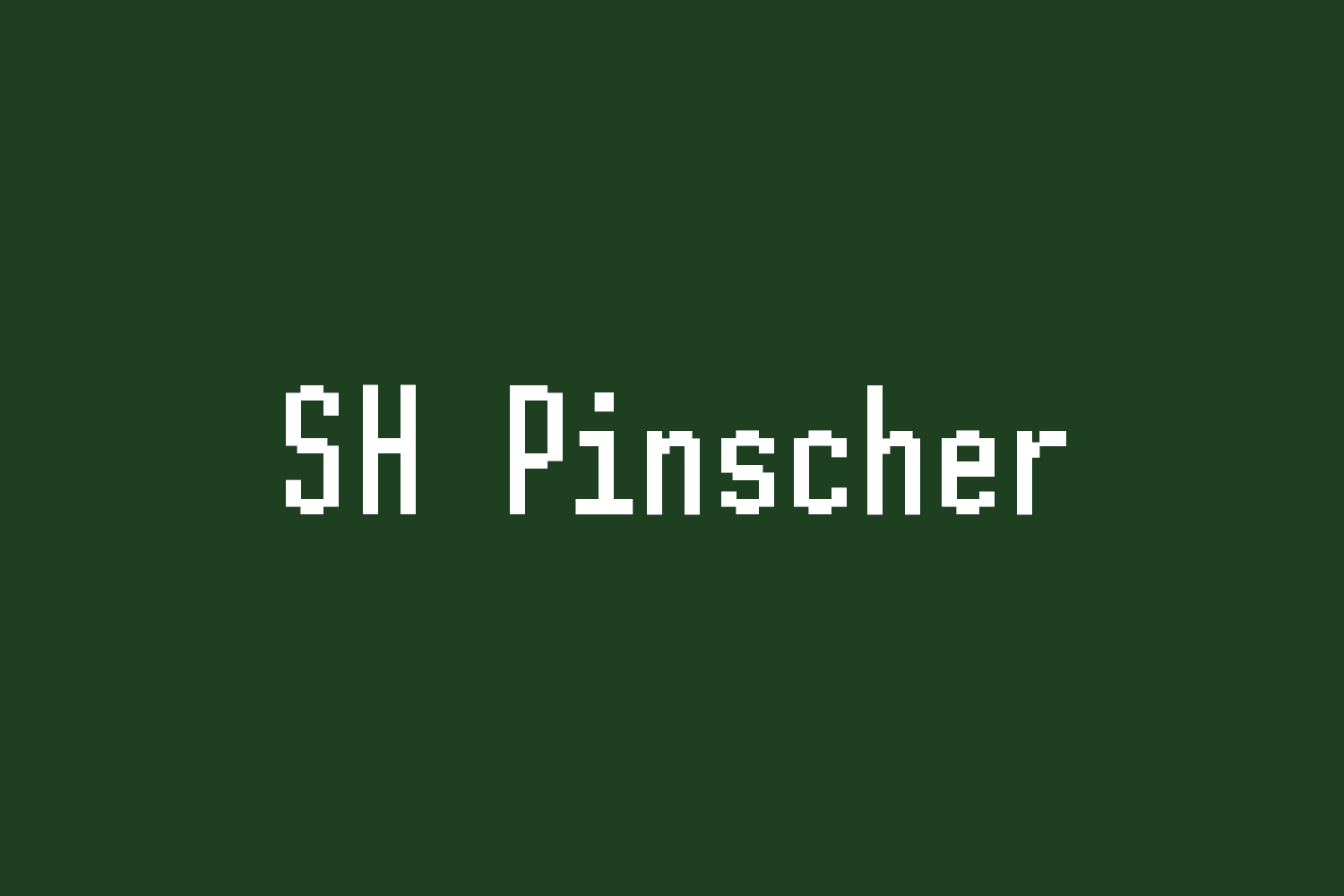 SH Pinscher