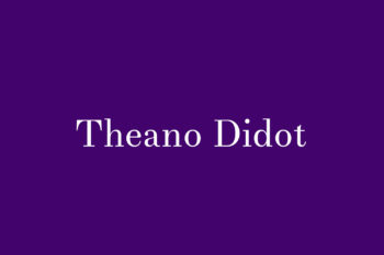 Theano Didot