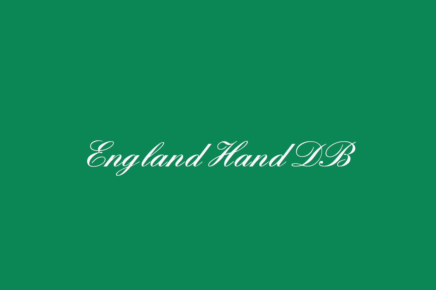 England Hand DB