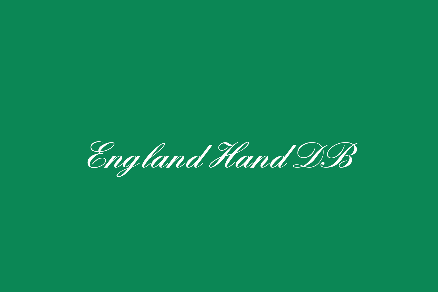 England Hand DB