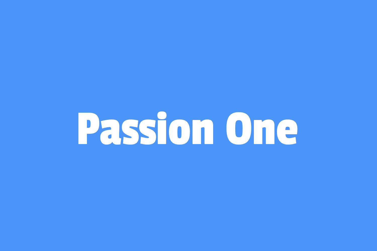 Passion One