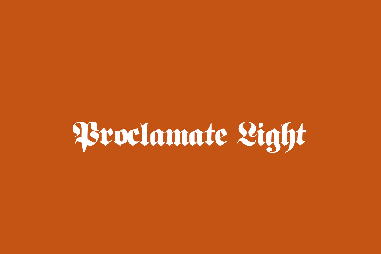 Proclamate Light