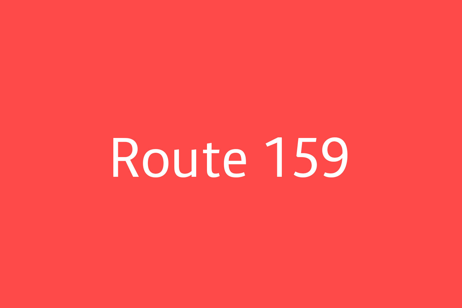 Route 159