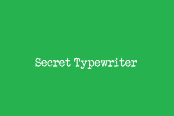 Secret Typewriter