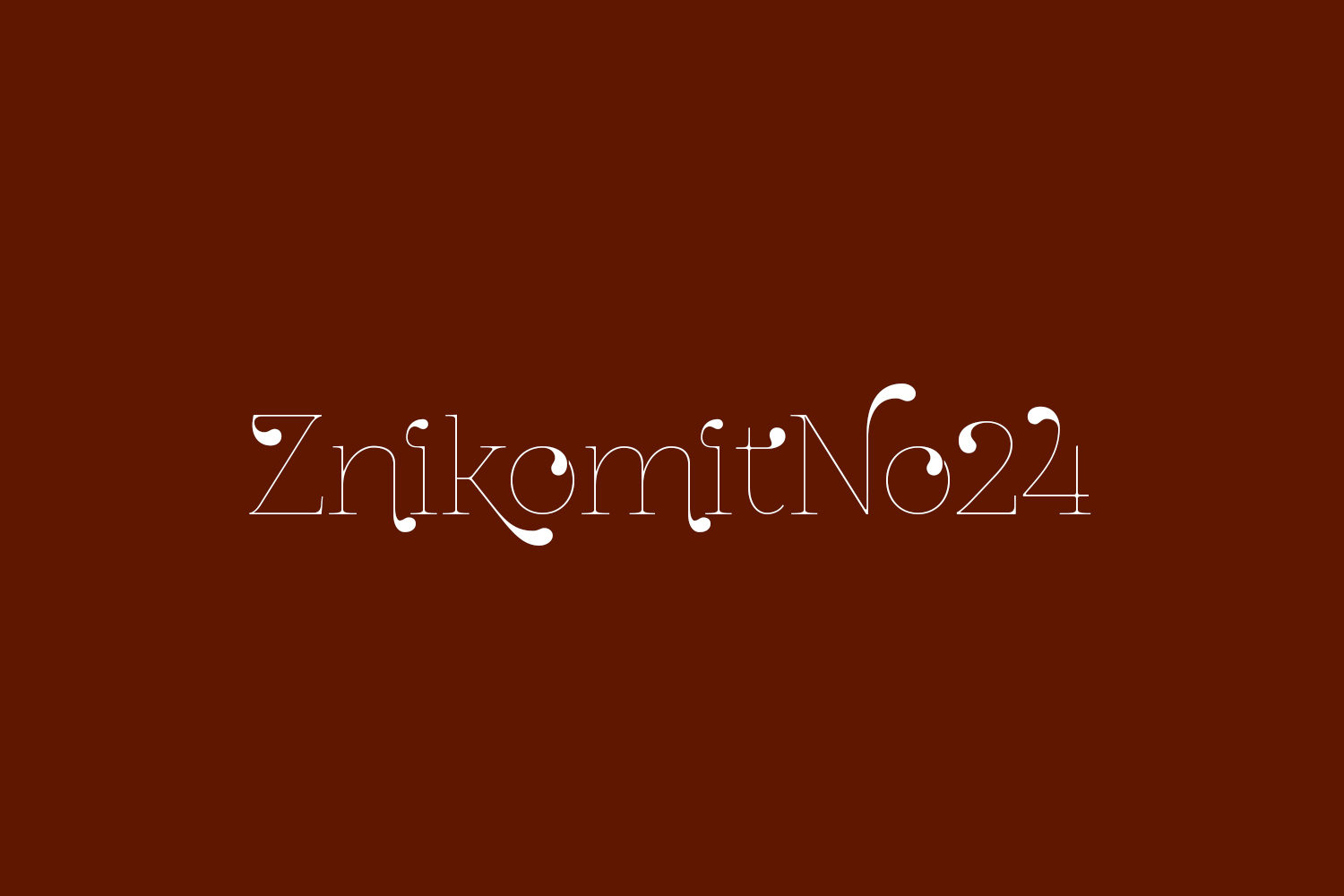 ZnikomitNo24