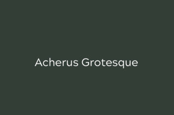 Acherus Grotesque