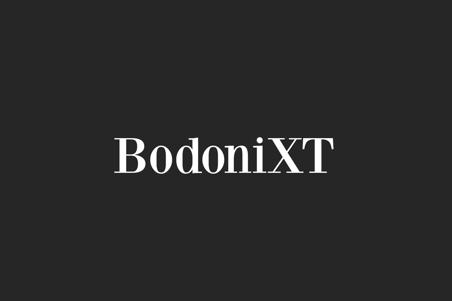 BodoniXT