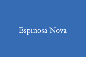 Espinosa Nova
