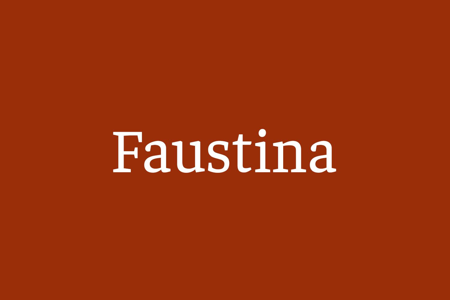 Faustina