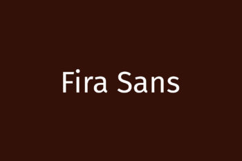 Fira Sans