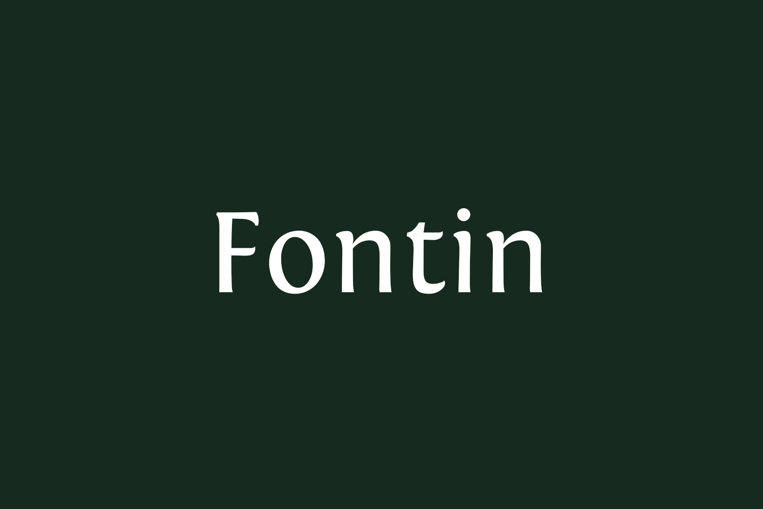 Fontin