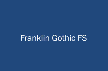 Franklin Gothic FS