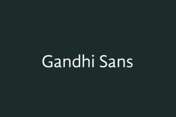 Gandhi Sans