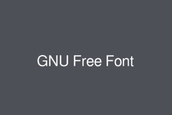 GNU Free Font