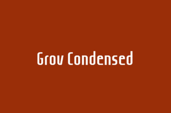 Grov Condensed