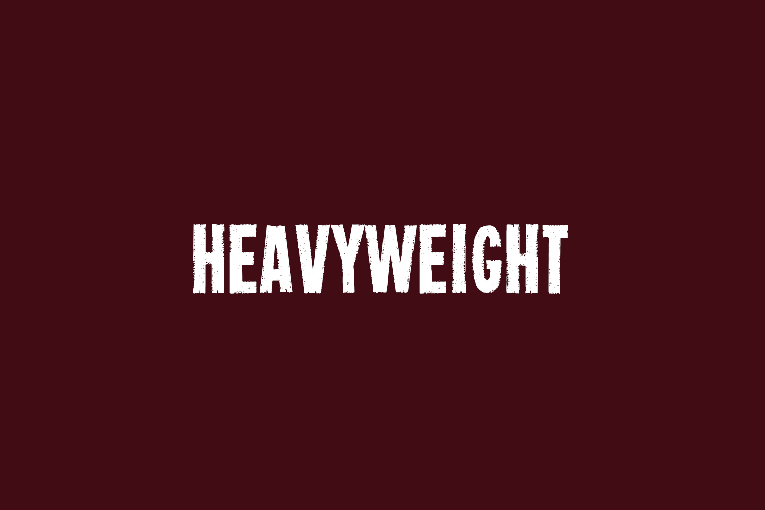 Heavyweight