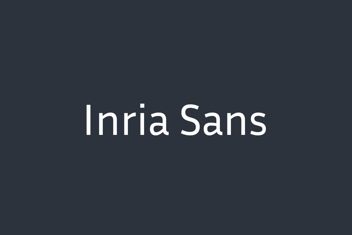 Inria Sans