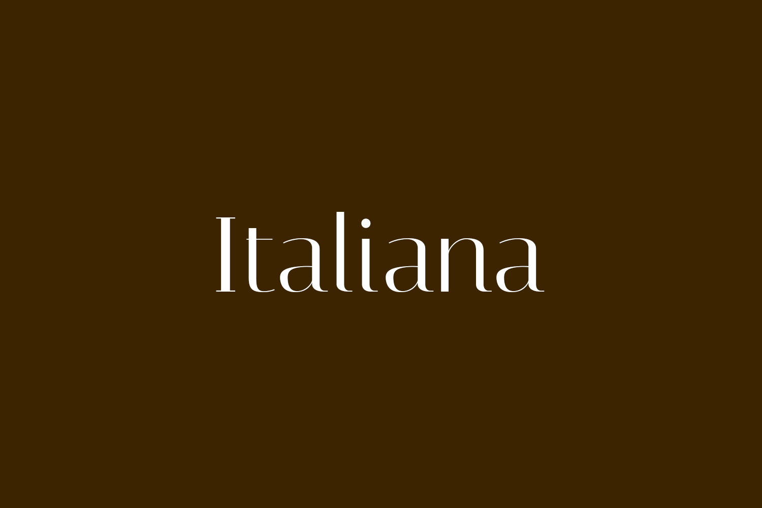 Italiana