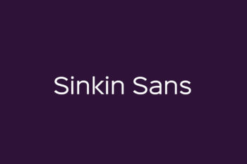 Sinkin Sans