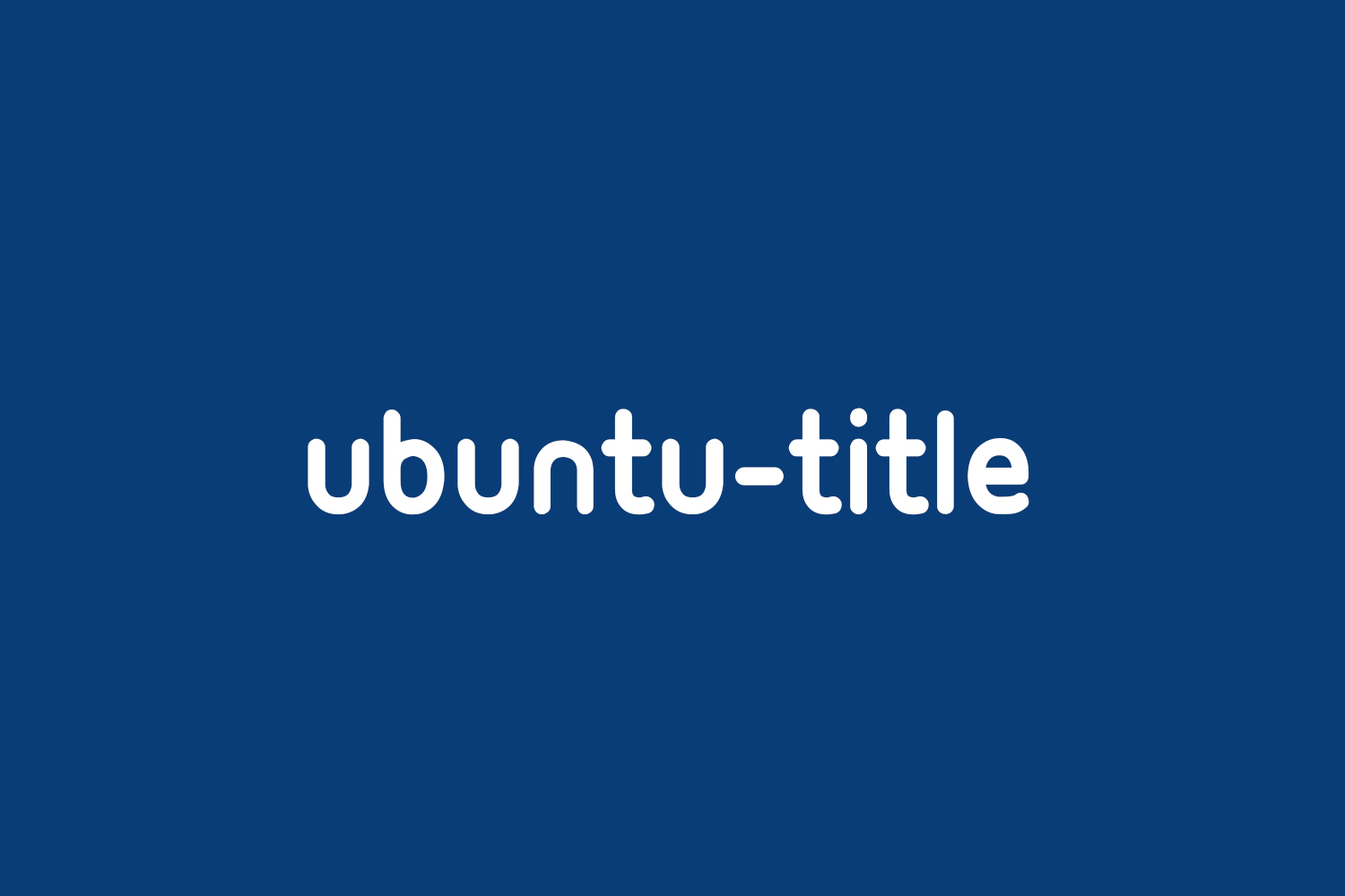 Ubuntu-Title