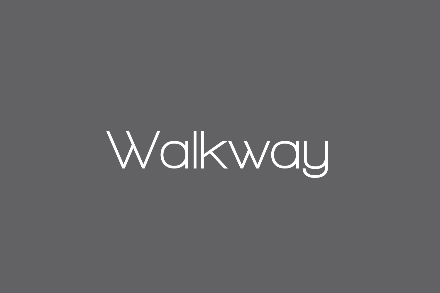 Walkway