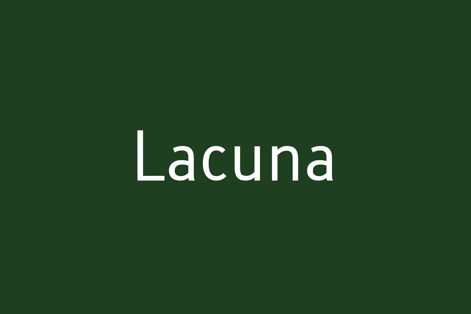 Lacuna