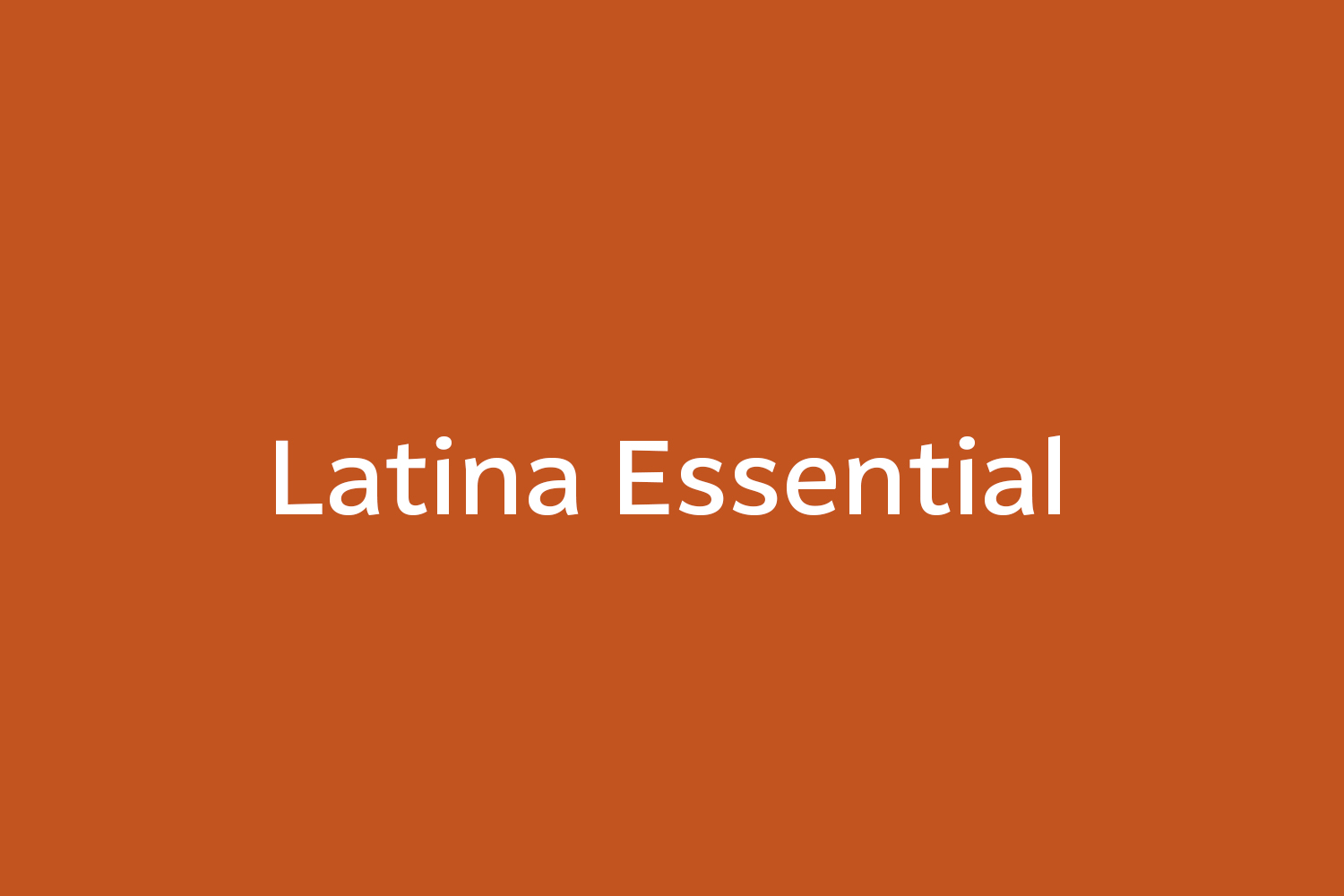 Latina Essential