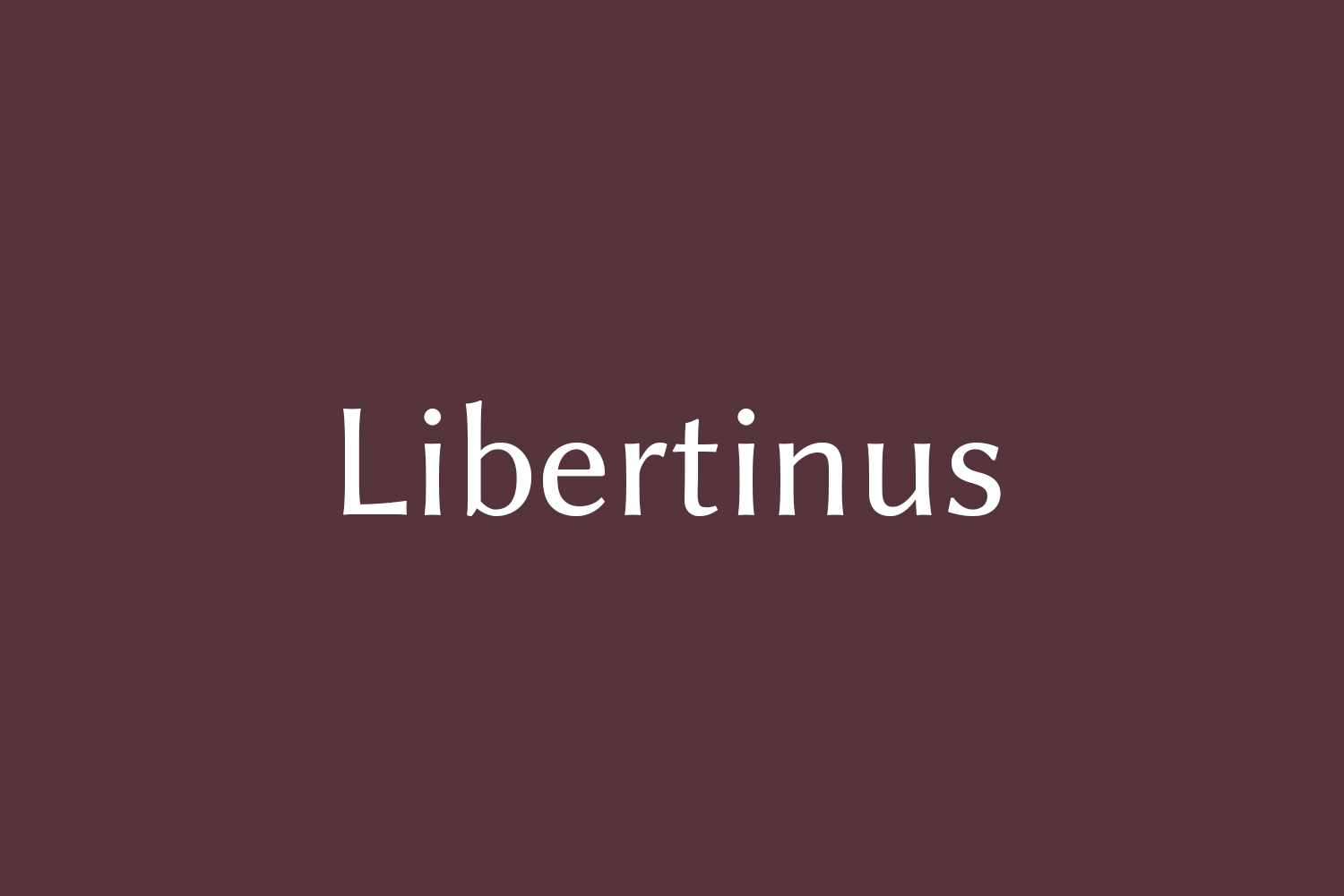 Libertinus
