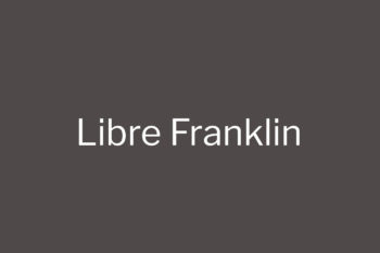 Libre Franklin