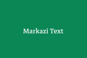 Markazi Text