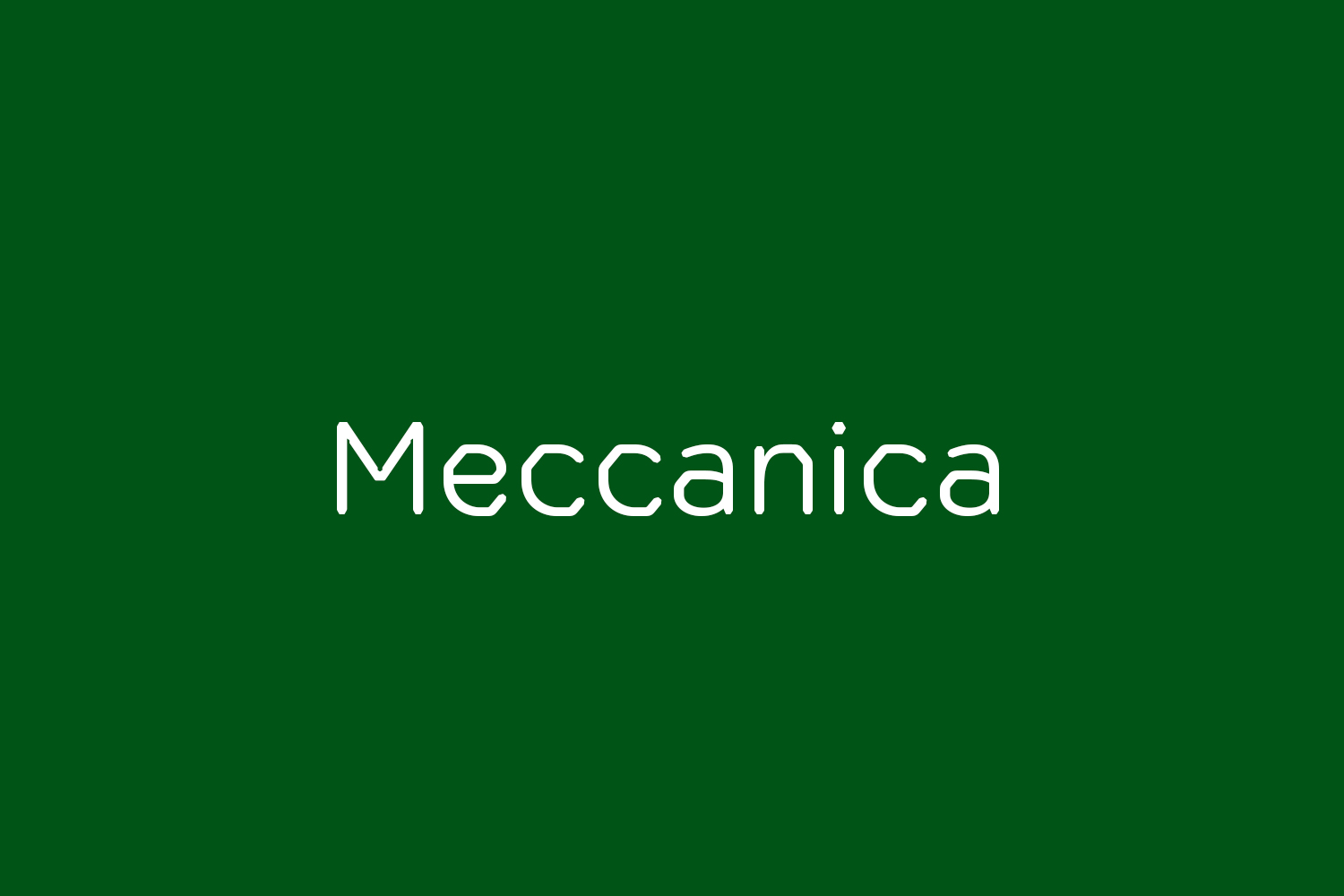 Meccanica