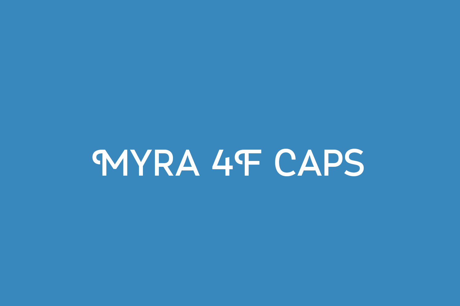 Myra 4F Caps