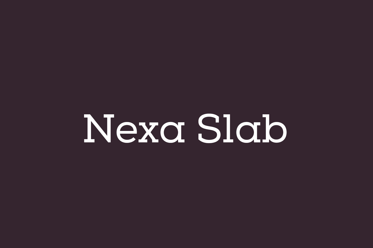 Nexa Slab