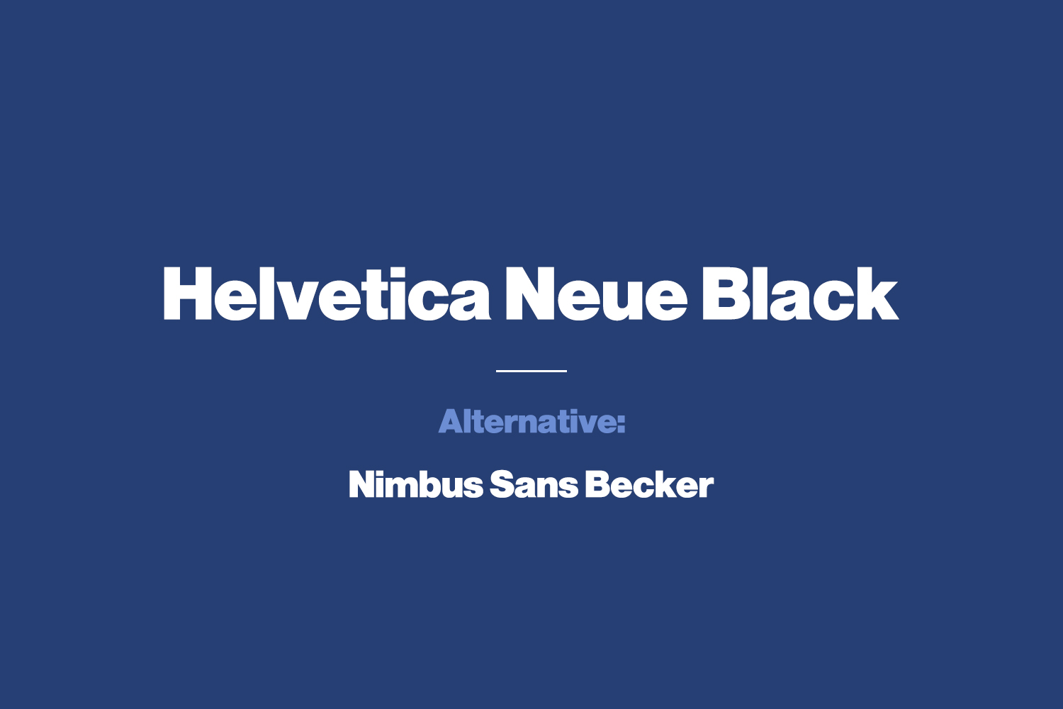 Helvetica Neue Free Font Family