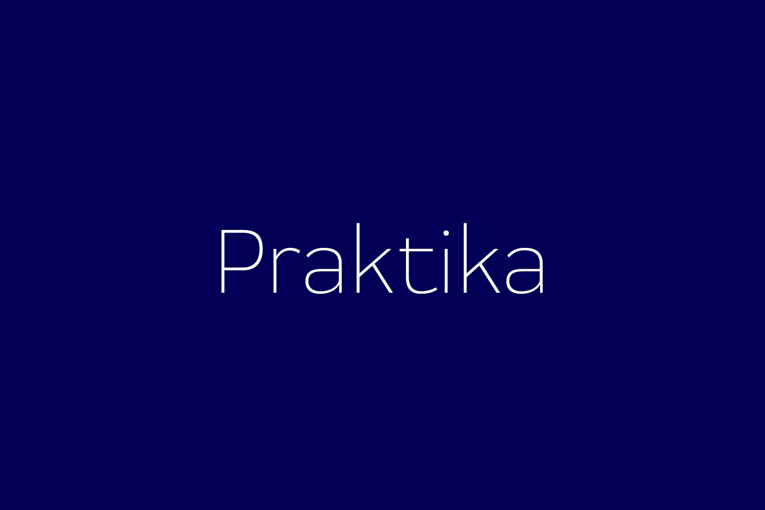 Praktika