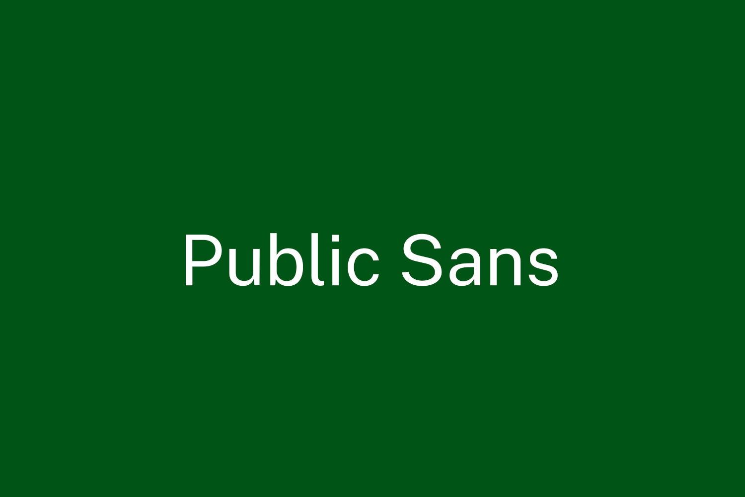 Public Sans
