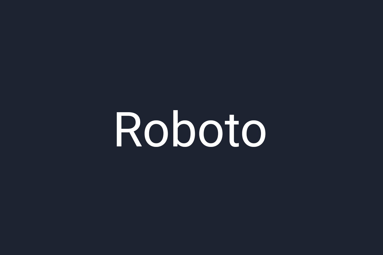 Roboto