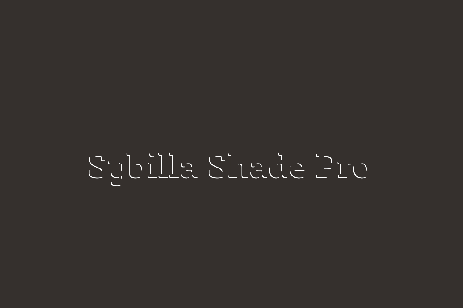 Sybilla Shade Pro