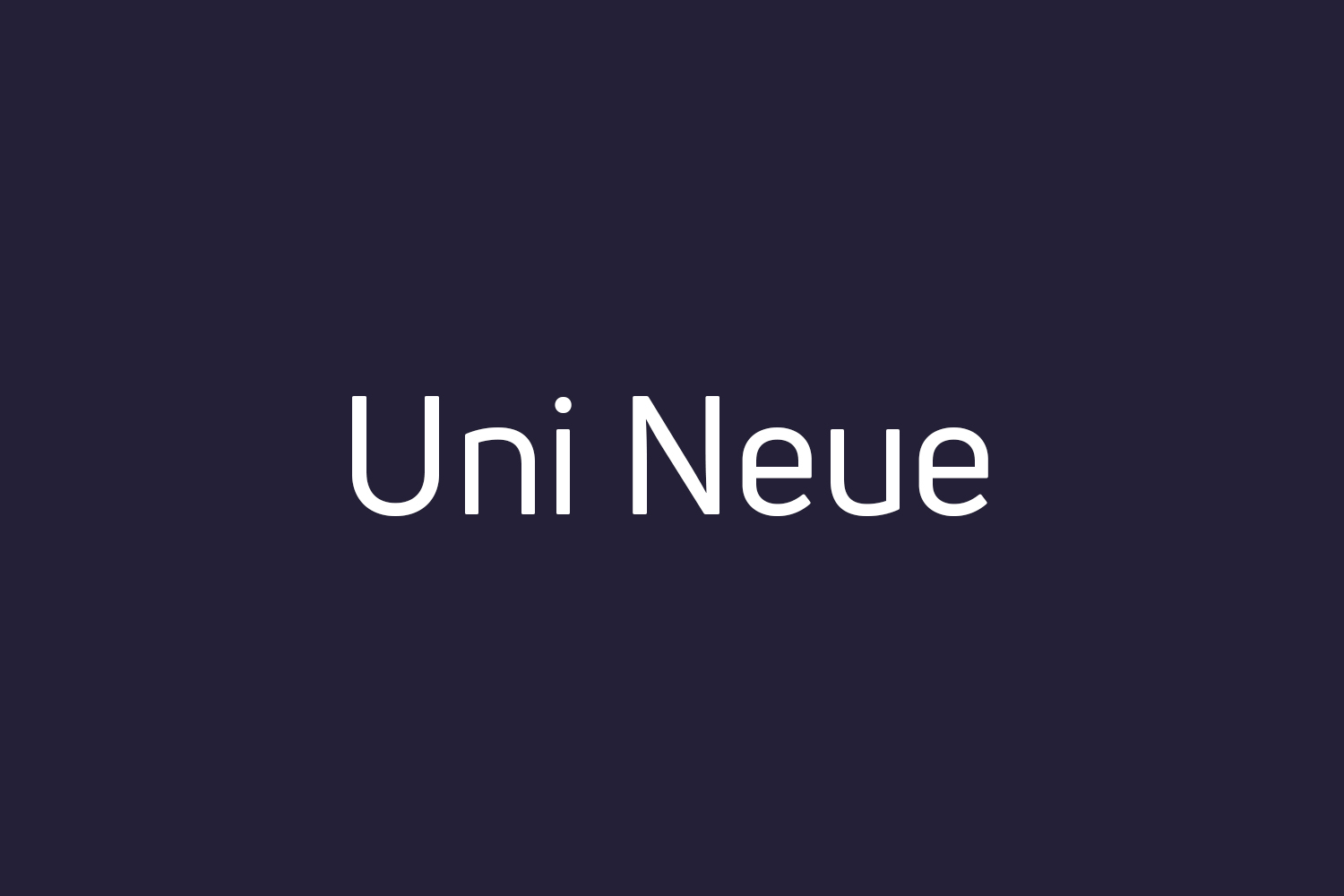 Uni Neue